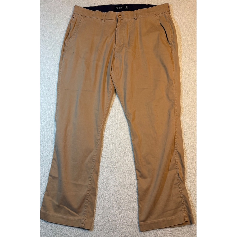 Abercrombie & Fitch Athletic Straight Chino Pants Mens 36x30 Tan Khaki Brown